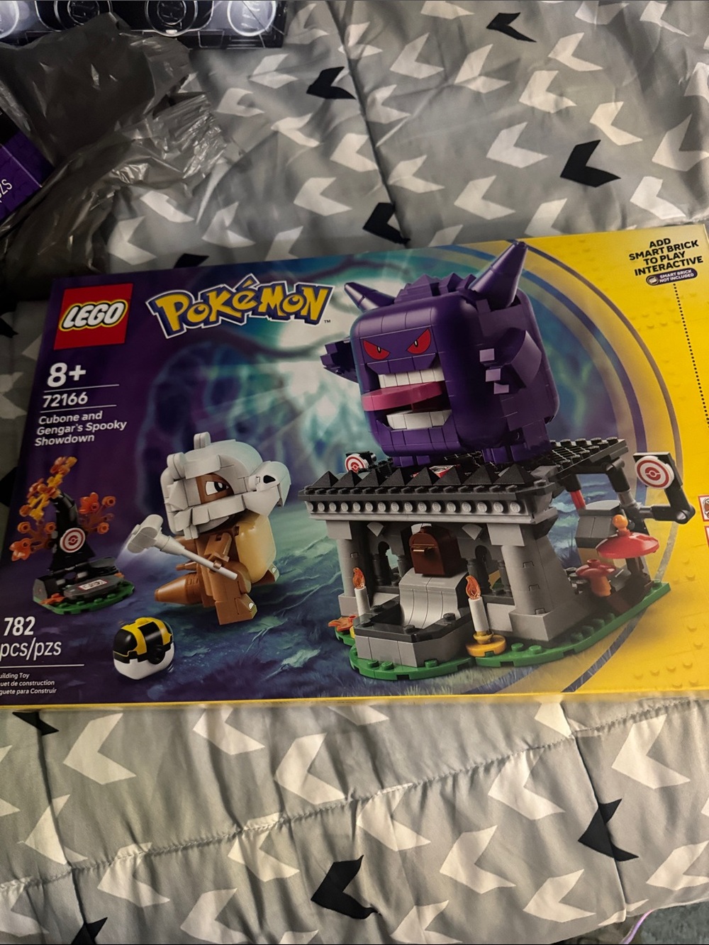 LEGO Pokémon Gengar and Cubone Playset - Purple, Gray, White, Brown